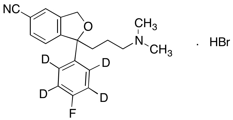 Citalopram-d4 Hydrobromide Salt