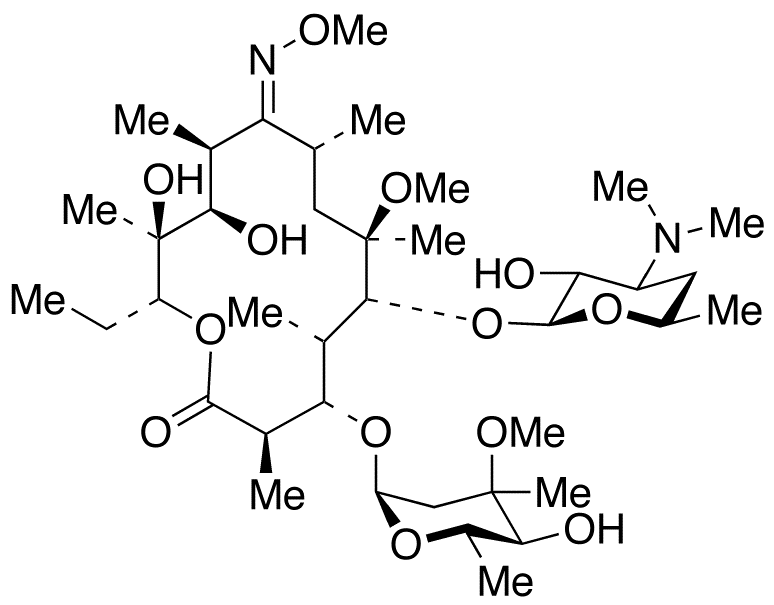 Clarithromycin (9E)-O-Methyloxime