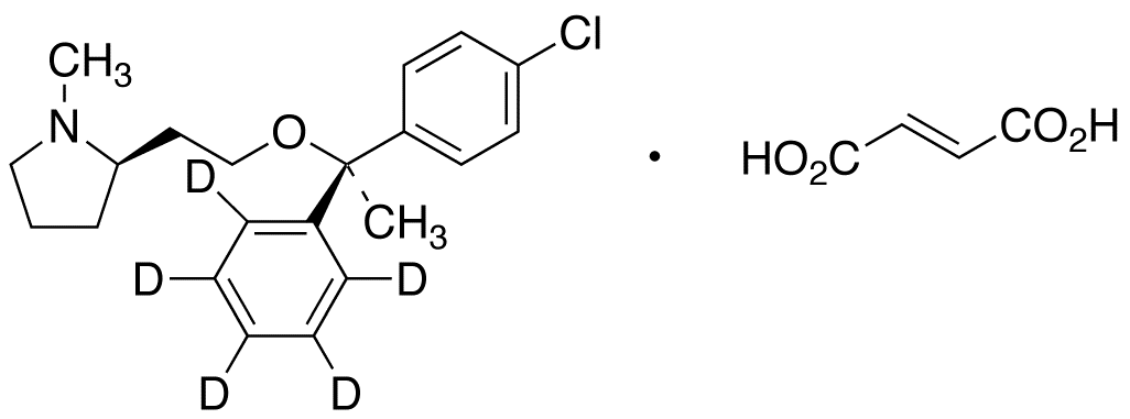 Clemastine-d5 Fumarate