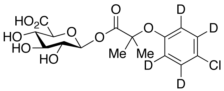 Clofibric Acid-d4 Acyl-β-D-glucuronide