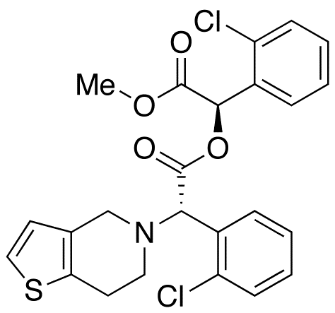 Clopidogrel Carboxylic Acid [Methyl (R)-o-chloromandelate] Ester