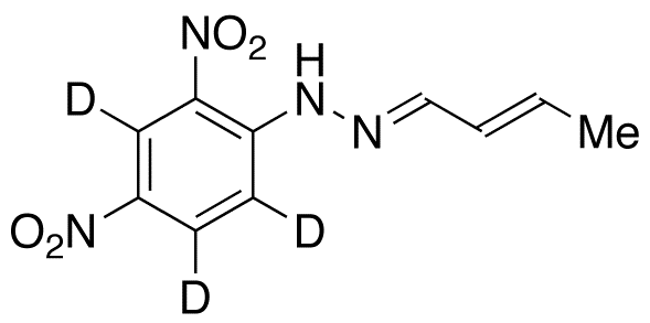 Crotonaldehyde 2,4-Dinitrophenylhydrazone-d3
