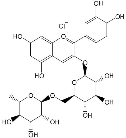 Cyanidin-3-O-rutinoside chloride