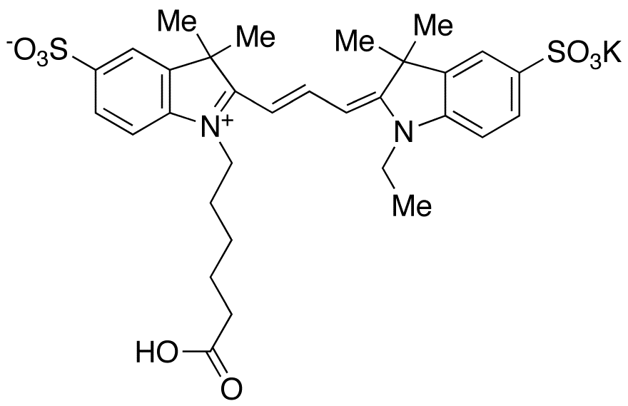 Cyanine 3 Monofunctional Hexanoic Acid Dye, Potassium Salt