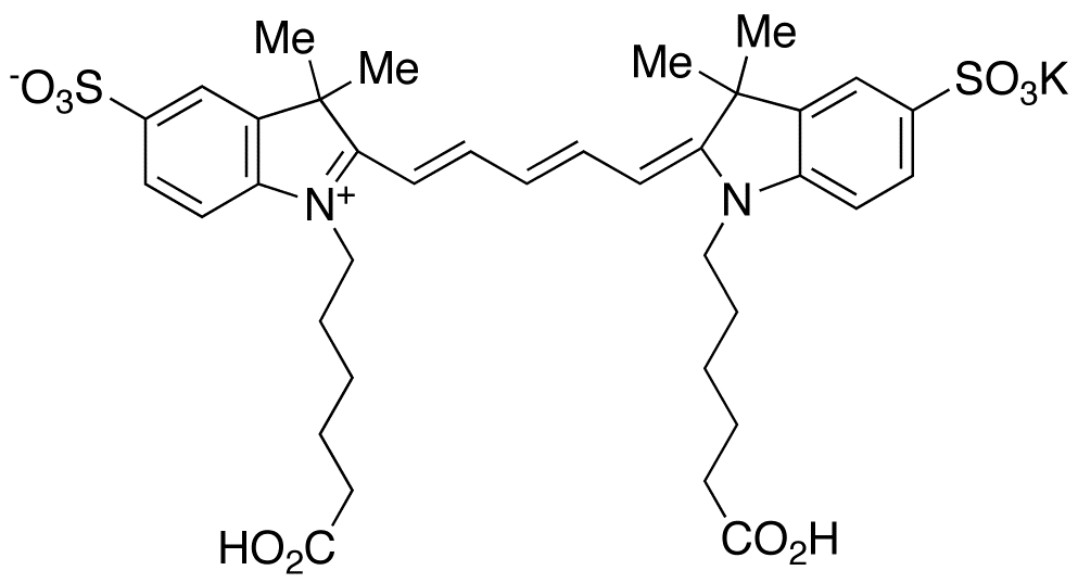 Cyanine 5 Bihexanoic Acid Dye, Potassium Salt