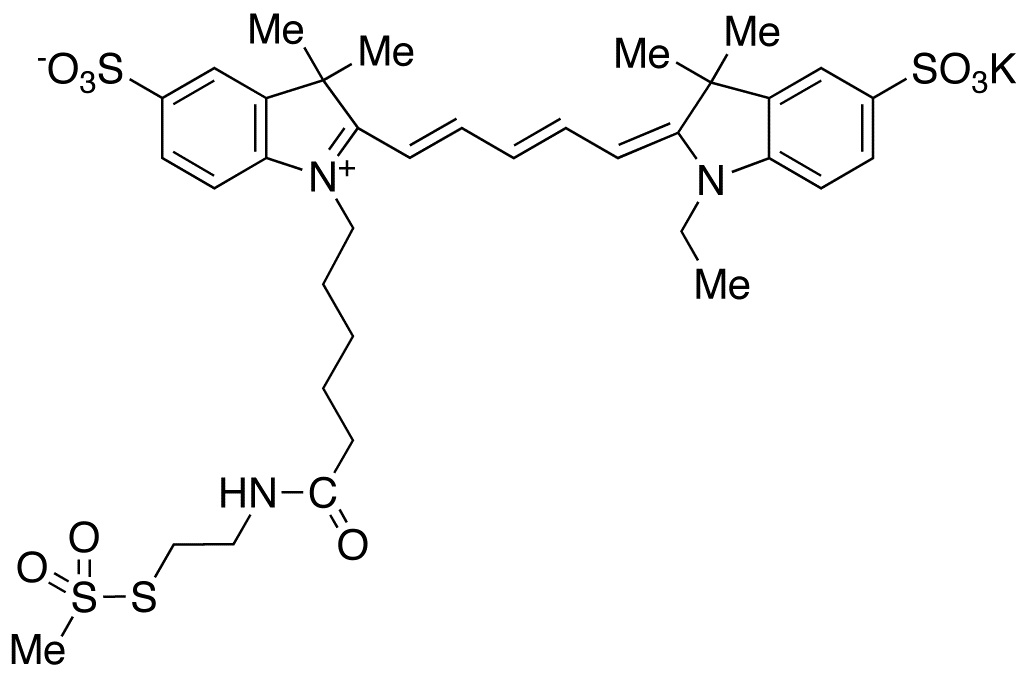 Cyanine 5 Monofunctional MTSEA Dye, Potassium Salt