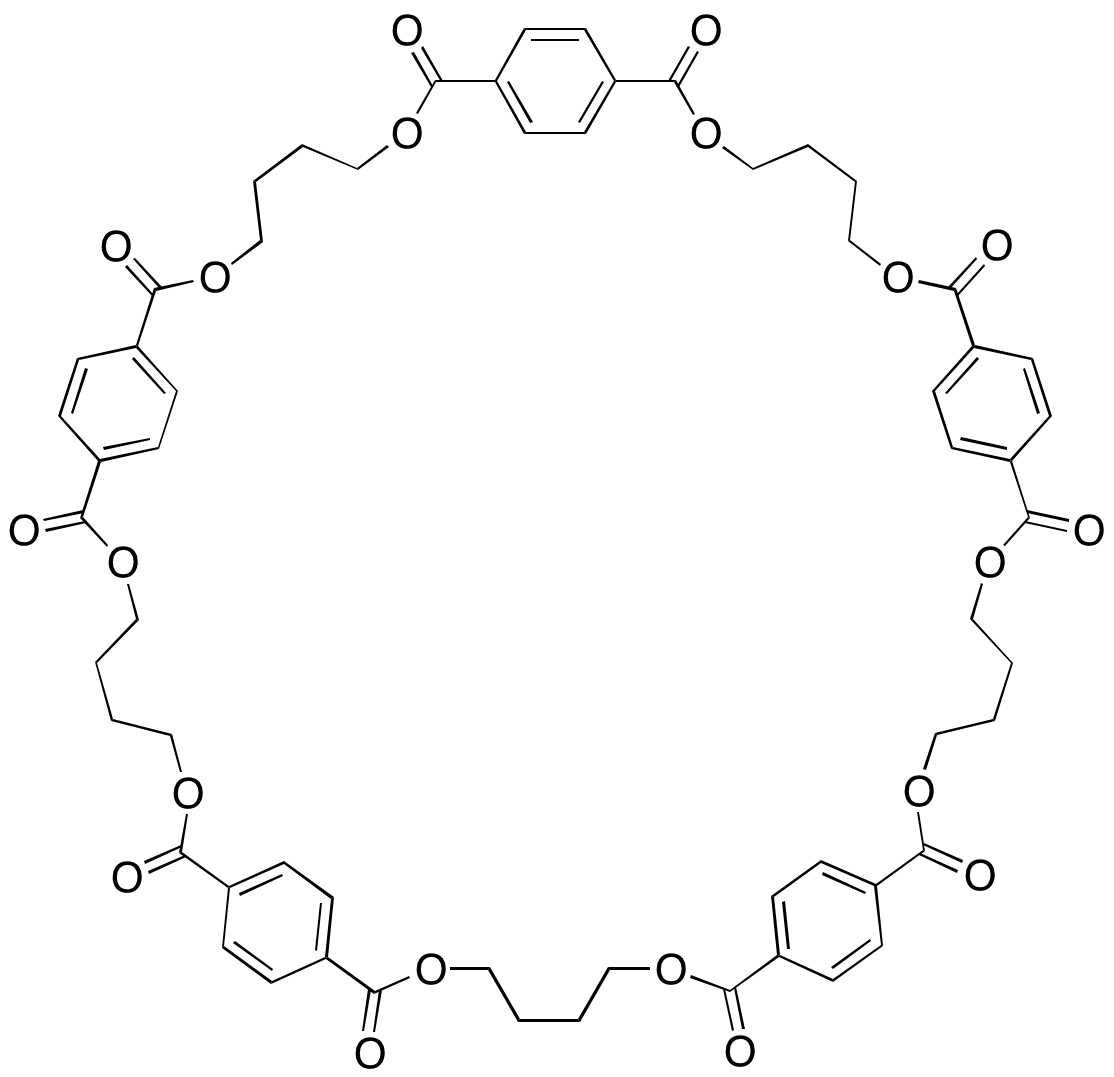 Cyclopentakis(1,4-butylene Terephthalate)