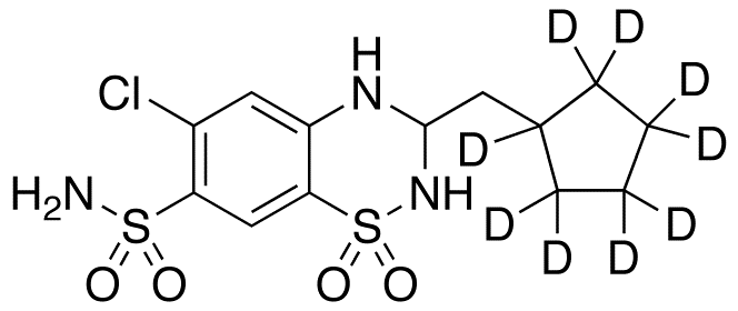 Cyclopenthiazide-d9