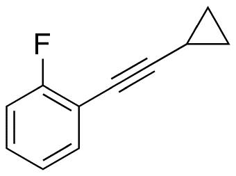 Cyclopropyl 2-Fluorophenylacetylene