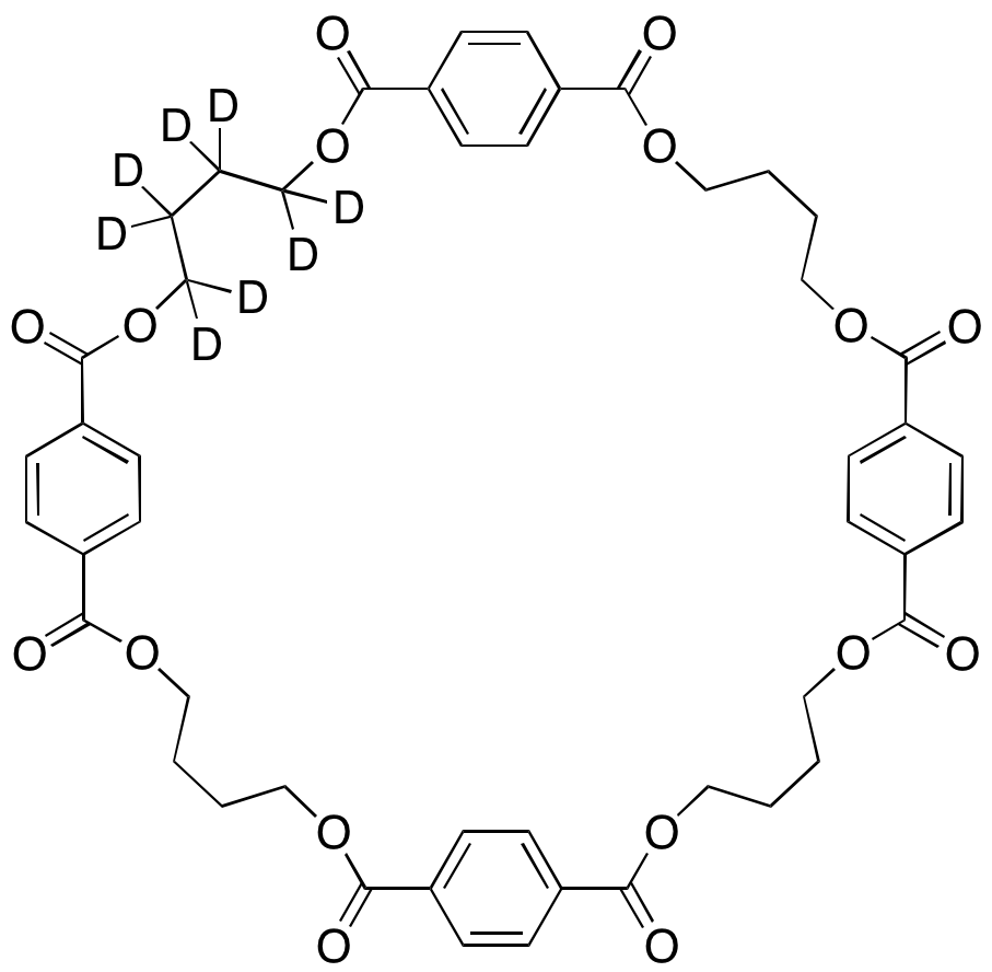 Cyclotetrakis(1,4-butylene Terephthalate)-d8