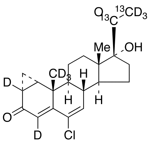 Cyproterone-13C2,d8