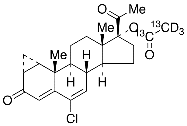 Cyproterone Acetate-13C2,d3
