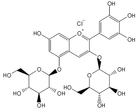Delphinidin-3,5-O-diglucoside chloride