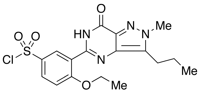 Demethylpiperazinyl Iso Sildenafil Sulfonyl Chloride Demethylpiperazinyl Iso Sildenafil Sulfonyl Chloride