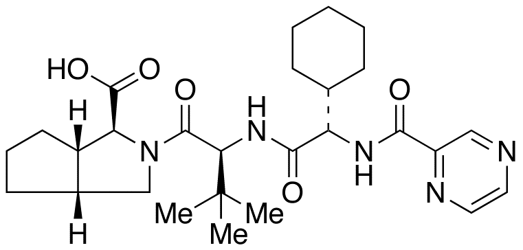 Des[N-[(1S)-1-[2-(cyclopropylamino)-2-oxoacetyl]butyl]carboxamido] 1-Carboxy Telaprevir