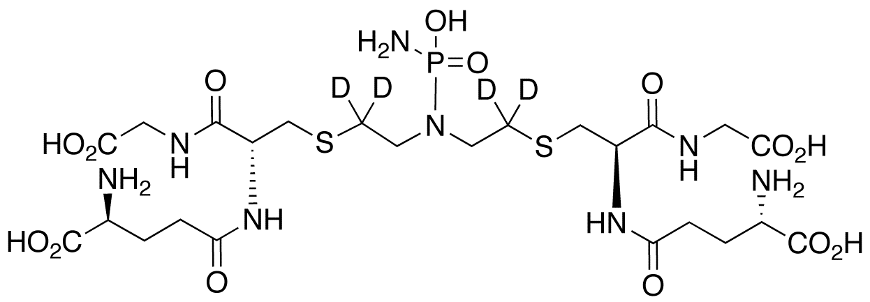 Diglutathionyl Mustard Phosphoramide-d4
