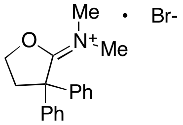 Dimethyl(tetrahydro-3,3-diphenyl-2-furylidene)ammonium Bromide