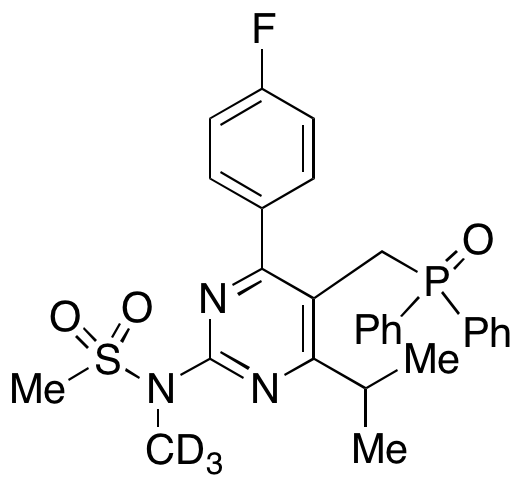 Diphenyl[4-(4-Fluorophenyl)-6-isopropyl-2-(N-methyl-d3-methylsulfonyl)amino-pyrimidin-5-yl-methyl]phosphine Oxide