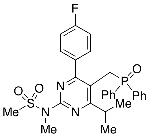 Diphenyl[4-(4-Fluorophenyl)-6-isopropyl-2-(N-methylmethylsulfonyl)amino-pyrimidin-5-yl-methyl]phosphine Oxide