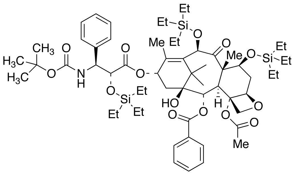 Docetaxel 2’,7,10-Tris(triethylsilyl) Ether