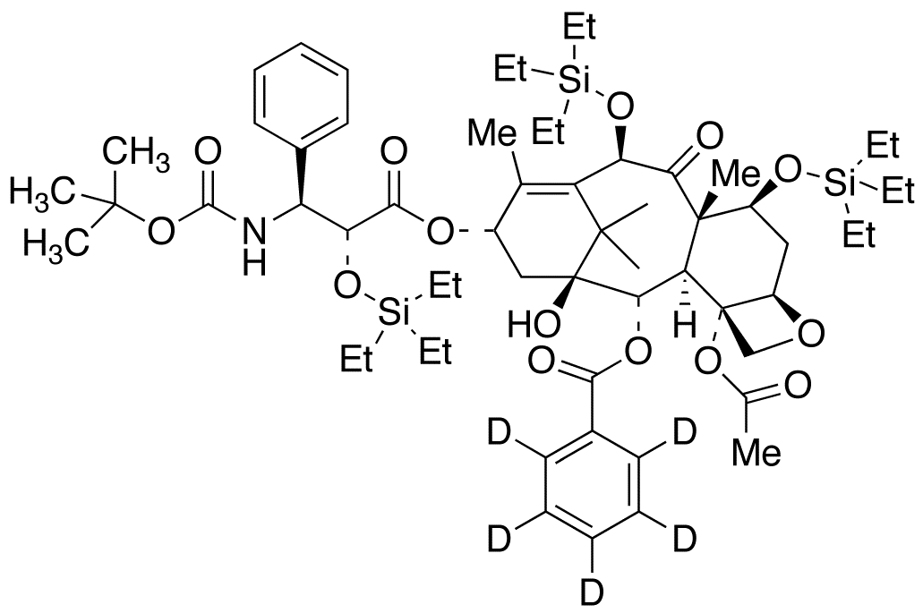 Docetaxel-d5 2’,7,10-Tris(triethylsilyl) Ether