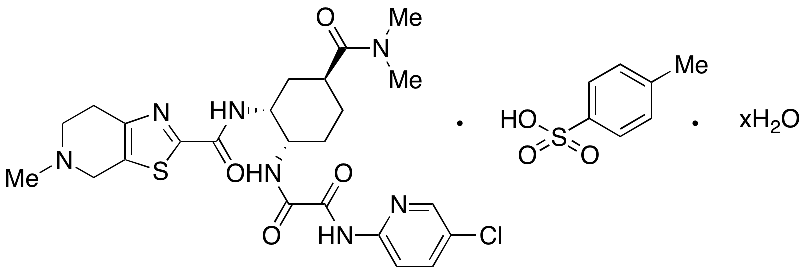 Edoxaban Tosylate Monohydrate