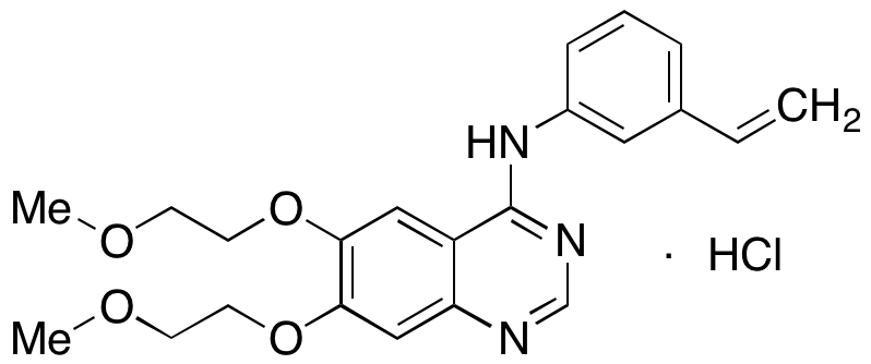 Erlotinib-3-vinyl Hydrochloride