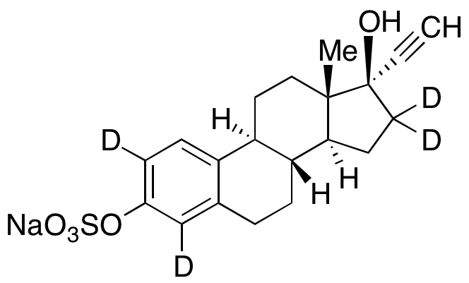 Ethynyl Estradiol 3-Sulfate Sodium Salt-d4 (Major)