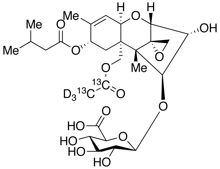 HT-2 Toxin 4-Glucuronide-13C2,D3