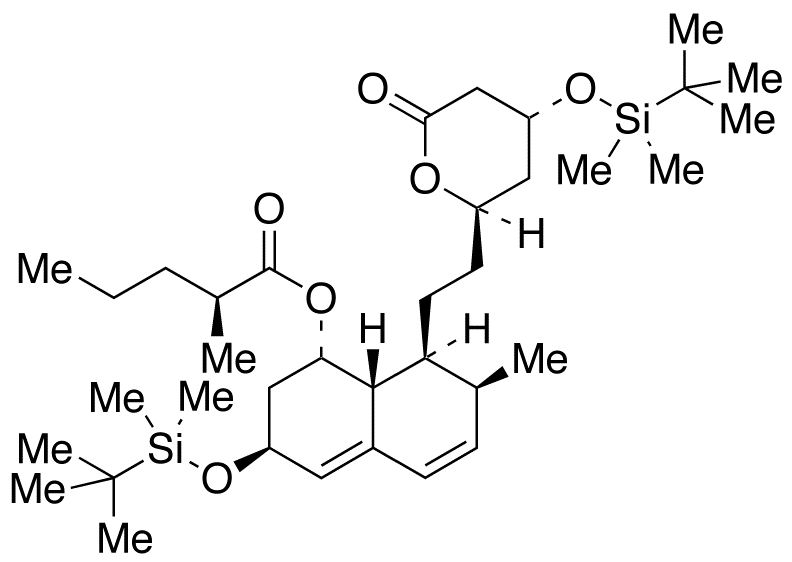 Homopravastatin Lactone Di-(tert-butyldimethylsilyl) Ether