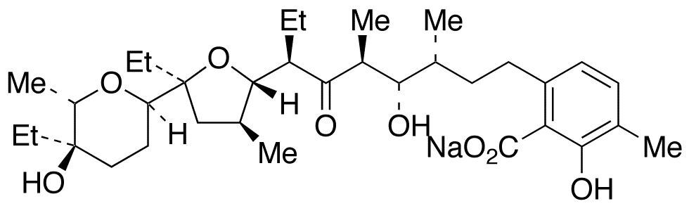 Lasalocid A Sodium Salt (Solution in acetonitrile 0.1mg/ml) Lasalocid A Sodium Salt (Solution in acetonitrile 0.1mg/ml)
