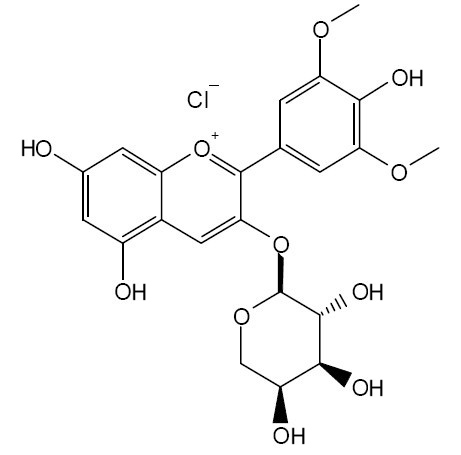 Malvidin-3-O-arabinoside chloride