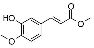 Methyl (E)-3’-hydroxy-4’-methoxycinnamate