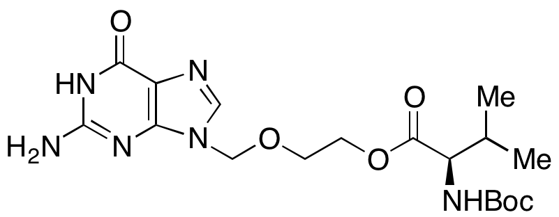N-[(1,1-Dimethylethoxy)carbonyl]-D-valine  2-[(2-Amino-1,6-dihydro-6-oxo-9H-purin-9-yl)methoxy]ethyl Ester