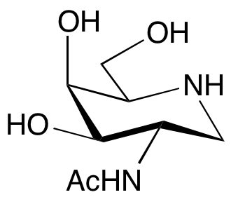 N-[(3S,4R,5S,6R)-4,5-Dihydroxy-6-(hydroxymethyl)-3-piperidinyl]-acetamide