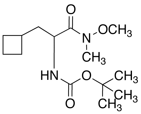 N-[1-(Cyclobutylmethyl)-2-(methoxymethylamino)-2-oxoethyl]-carbamic Acid 1,1-Dimethylethyl Ester