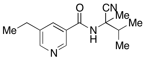 N-(1-Cyano-1,2-dimethylpropyl)-5-ethyl--3-pyridinecarboxamide