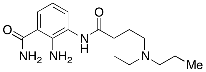 N-[2-Amino-3-(aminocarbonyl)phenyl]-1-propyl-4-piperidinecarboxamide