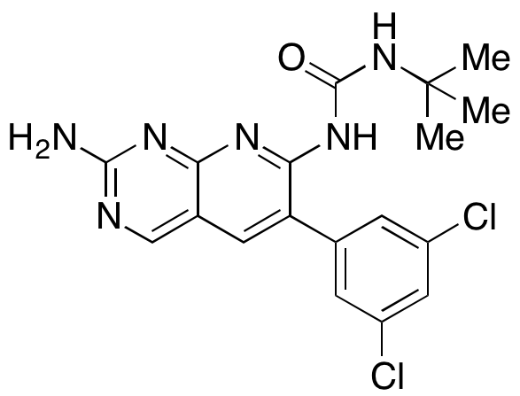 N-[2-Amino-6-(3,5-dichlorophenyl)pyrido[2,3-d]pyrimidin-7-yl]-N&rsquo;-(1,1-dimethylethyl)urea