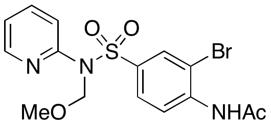 N-(2-Bromo-4-(N-(methoxymethyl)-N-(pyridin-2-yl)sulfamoyl)phenyl)acetamide