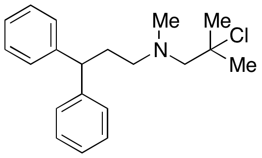 N-(2-Chloro-2-methylpropyl)-N-(3,3-diphenylpropyl)-N-methylamine