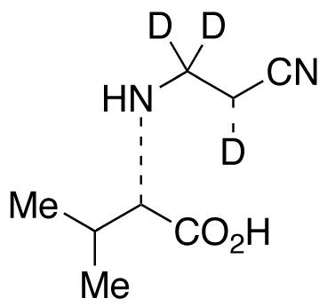 N-(2-Cyanoethyl-d3)-L-valine