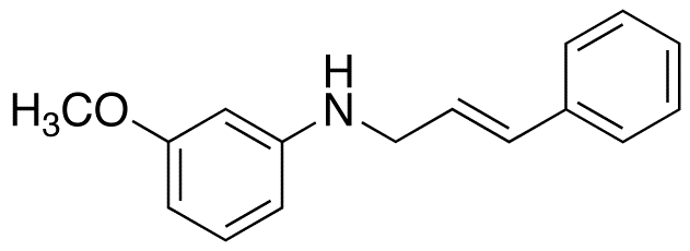 N-(3-Phenyl-2-propenyl)-3-methoxyaniline