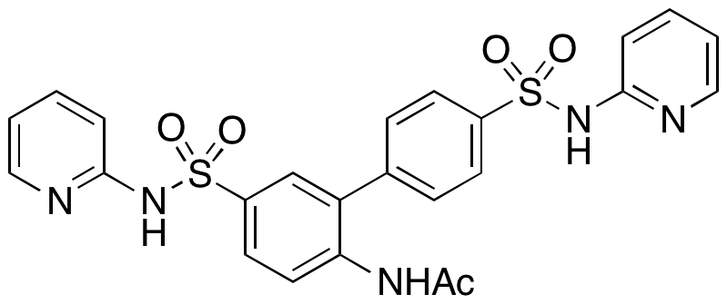N-(4’,5-Bis(N-(pyridin-2-yl)sulfamoyl)-[1,1’-biphenyl]-2-yl)acetamide