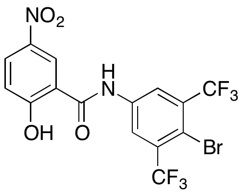 N-[4-Bromo-3,5-(bistrifluoromethyl)phenyl]-2-hydroxy-5-nitrobenzamide