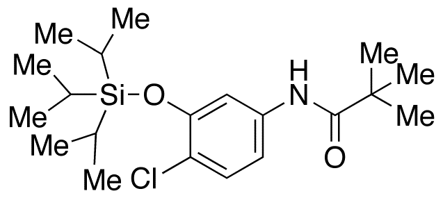 N-[4-Chloro-3-(triisopropylsilyloxy)phenyl]-2,2-dimethylpropanamide