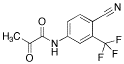N-[4-Cyano-3-(trifluoromethyl)phenyl]-2-oxopropanamide