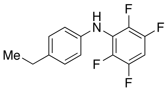 N-(4-Ethylphenyl)-2,3,5,6-tetrafluorobenzenamine