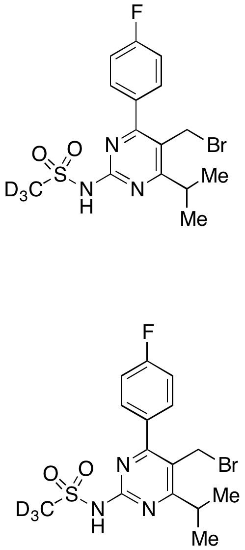 N-(5-(Bromomethyl)-4-(4-fluorophenyl)-6-isopropylpyrimidin-2-yl)methanesulfonamide
