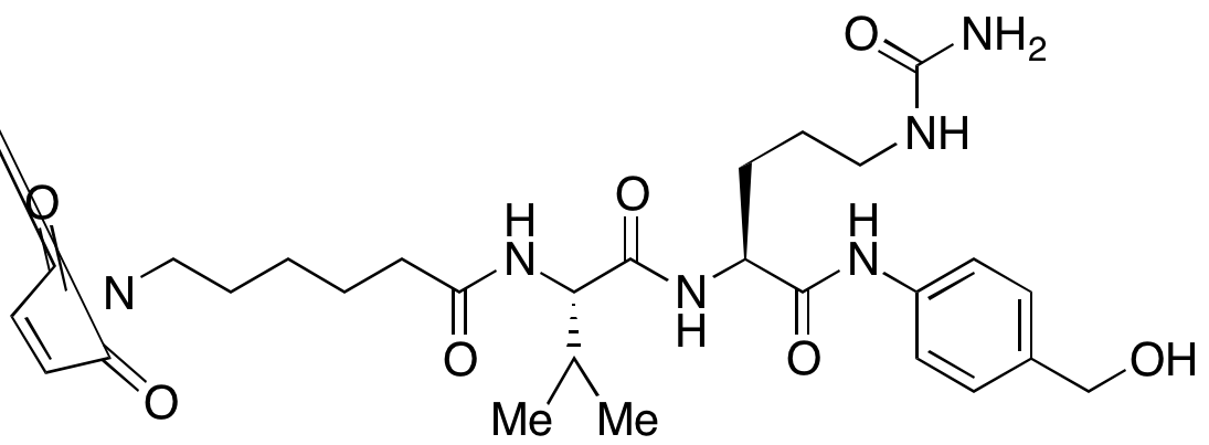 N-[6-(2,5-Dihydro-2,5-dioxo-1H-pyrrol-1-yl)-1-oxohexyl]-L-valyl-N5-(aminocarbonyl)-N-[4-(hydroxymethyl)phenyl]-L-ornithinamide